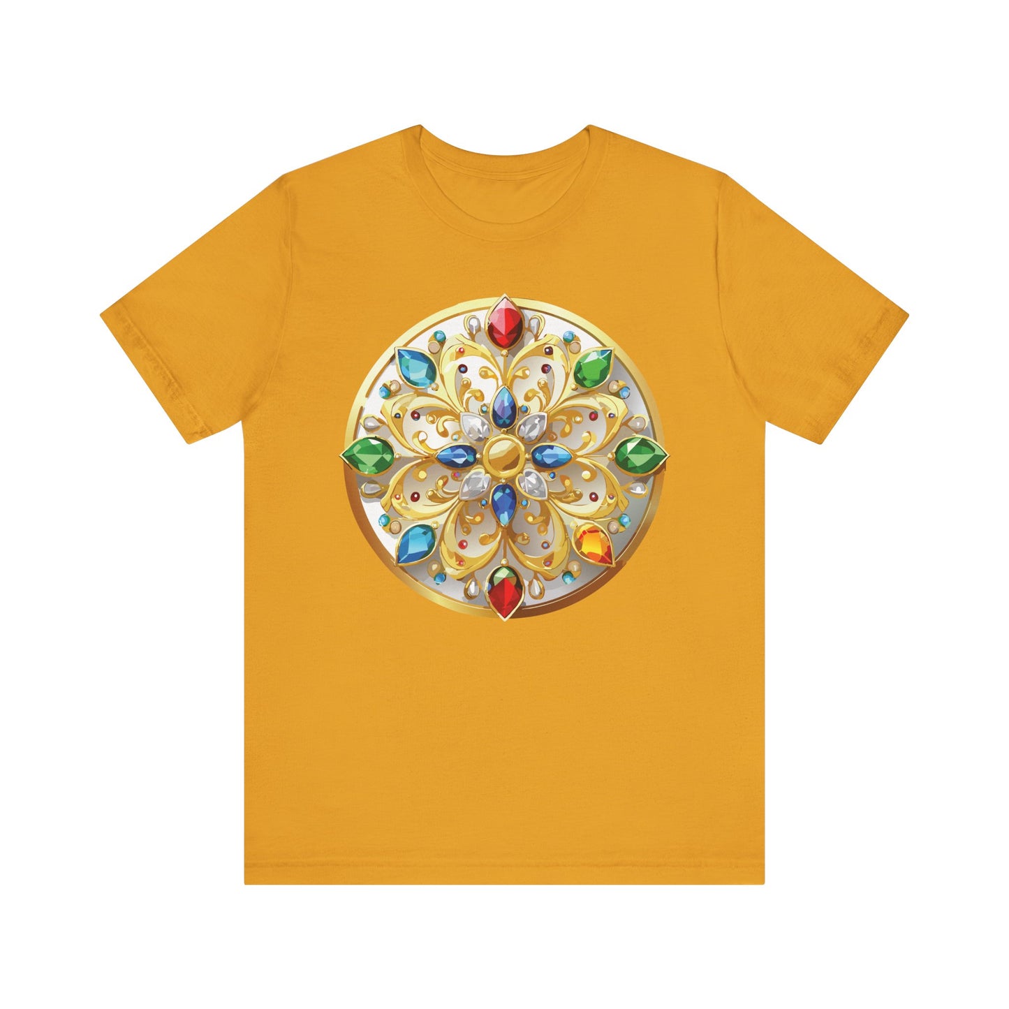 Medallion Shirt, Shirt with Medallion, Tee Shirt with Medal