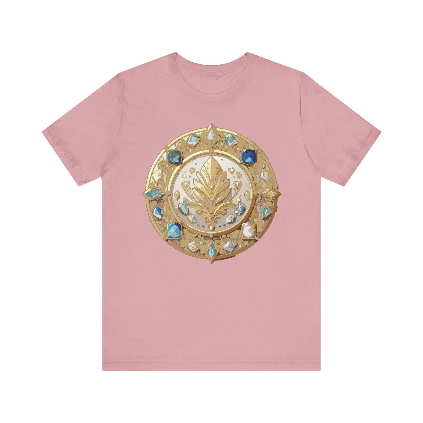 Medallion Shirt, Shirt with Medallion, Tee Shirt with Medal