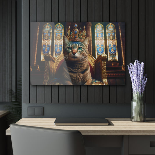 Crown Cat Wall Decor, Wall Art Decor with Animals 5