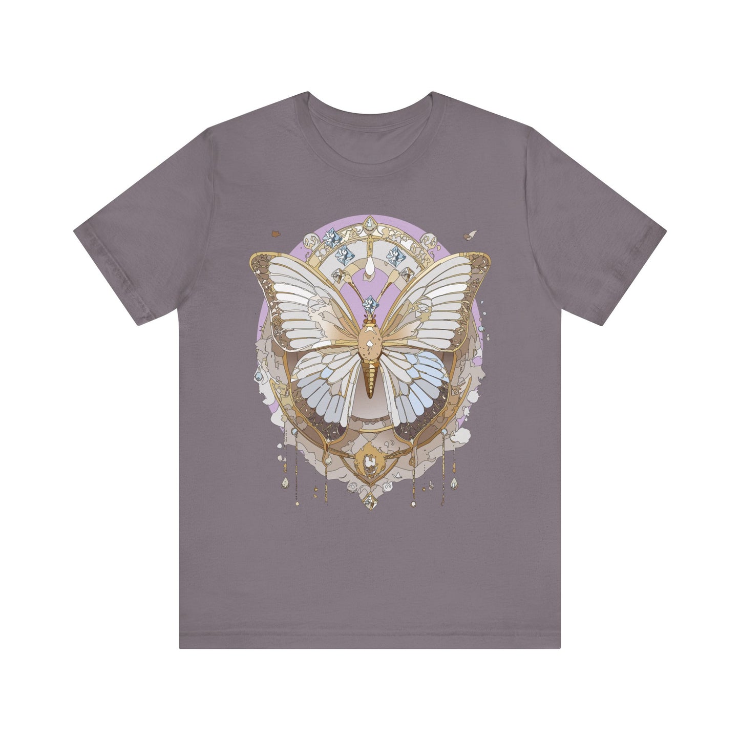 Butterfly Shirt, Shirt with Butterfly, Tee Shirt with Antique Butterfly