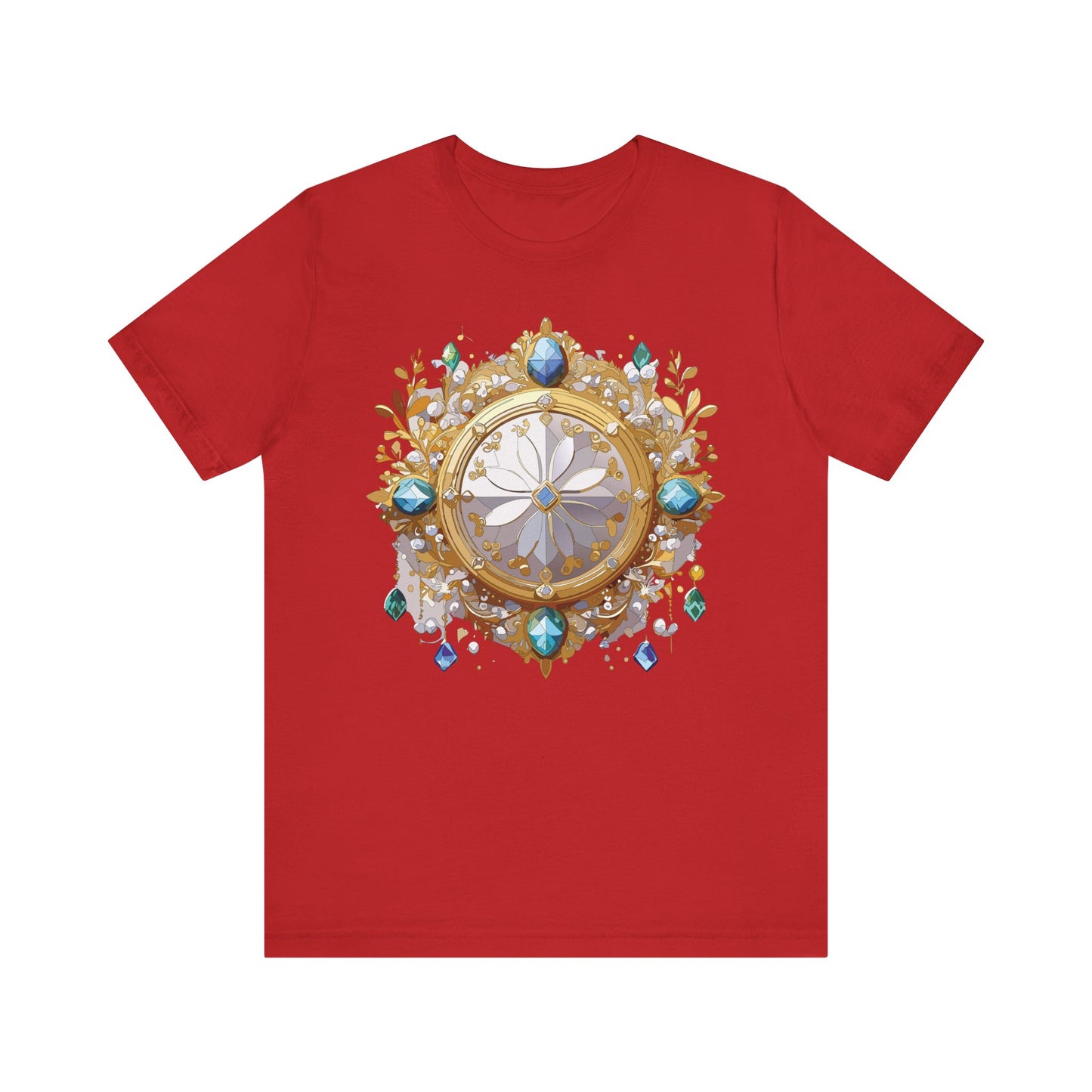 Medallion Shirt, Shirt with Medallion, Tee Shirt with Medal