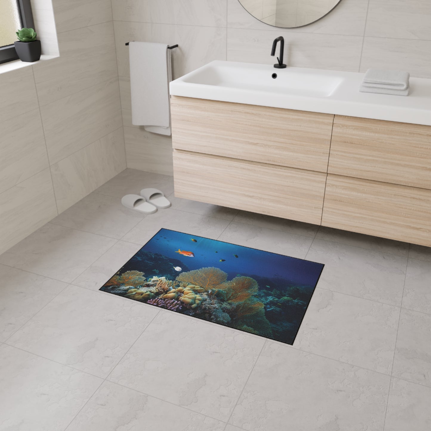 Heavy Duty Floor Mat - Deep Ocean