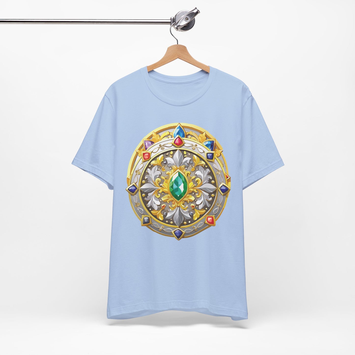 Medallion Shirt, Shirt with Medallion, Tee Shirt with Medal