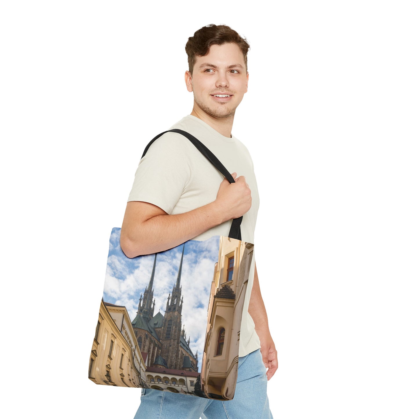 Canvas Bag with City Prints