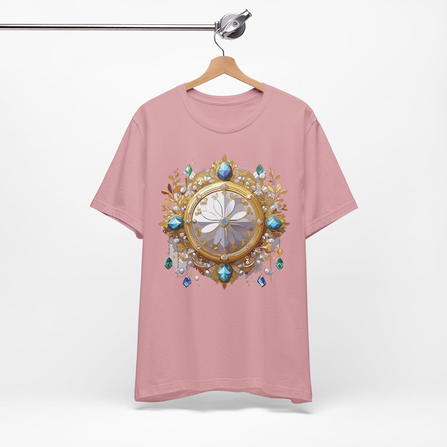 Medallion Shirt, Shirt with Medallion, Tee Shirt with Medal