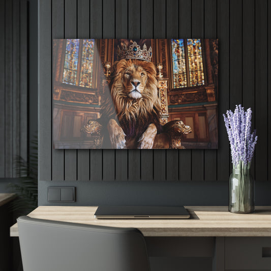 Crown Lion Wall Decor, Wall Art Decor with Animals 2