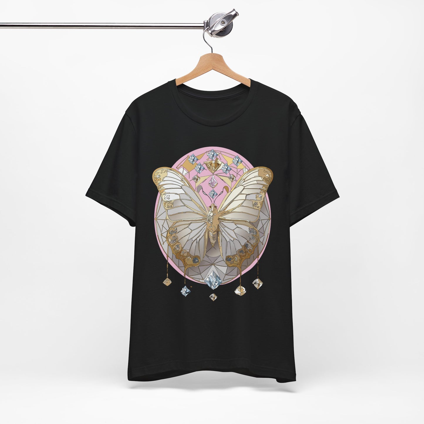 Butterfly Shirt, Shirt with Butterfly, Tee Shirt with Antique Butterfly