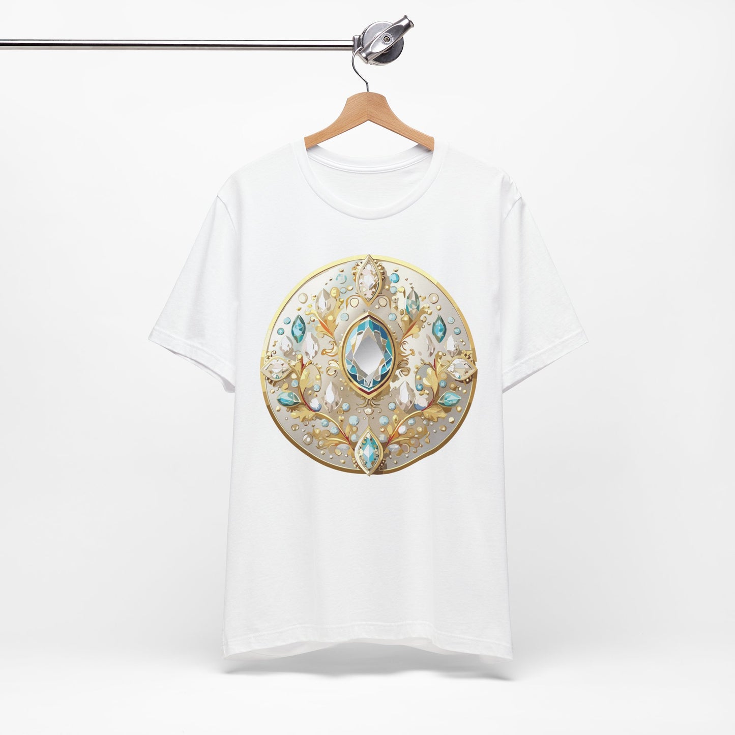 Medallion Shirt, Shirt with Medallion, Tee Shirt with Medal