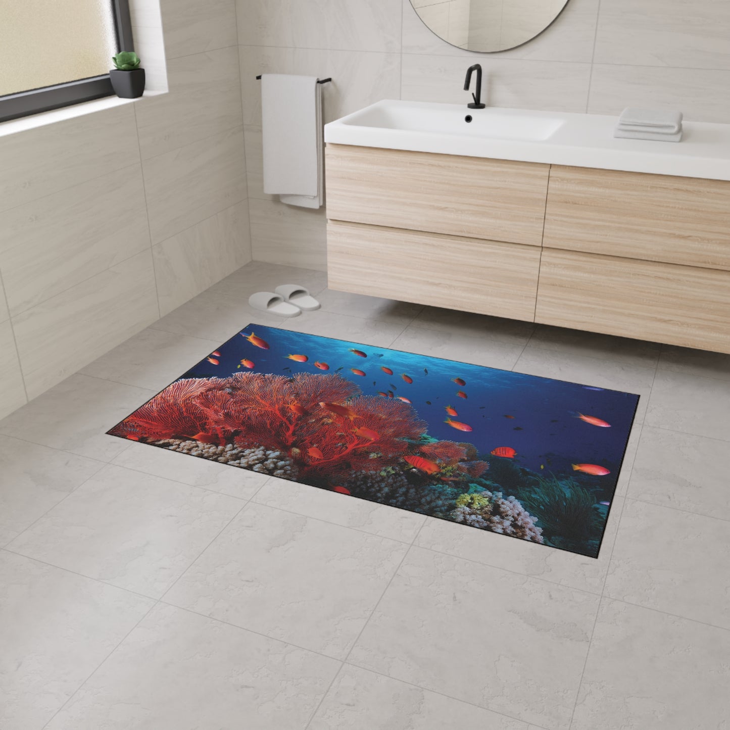 Heavy Duty Floor Mat - Deep Ocean