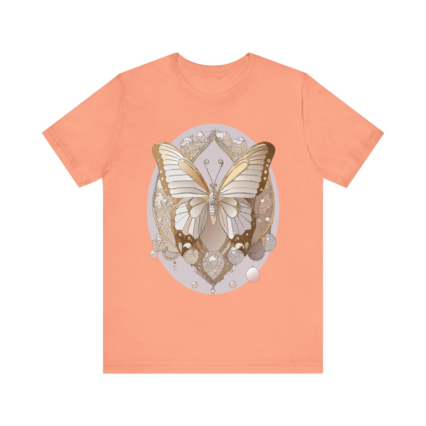 Butterfly Shirt, Shirt with Butterfly, Tee Shirt with Antique Butterfly