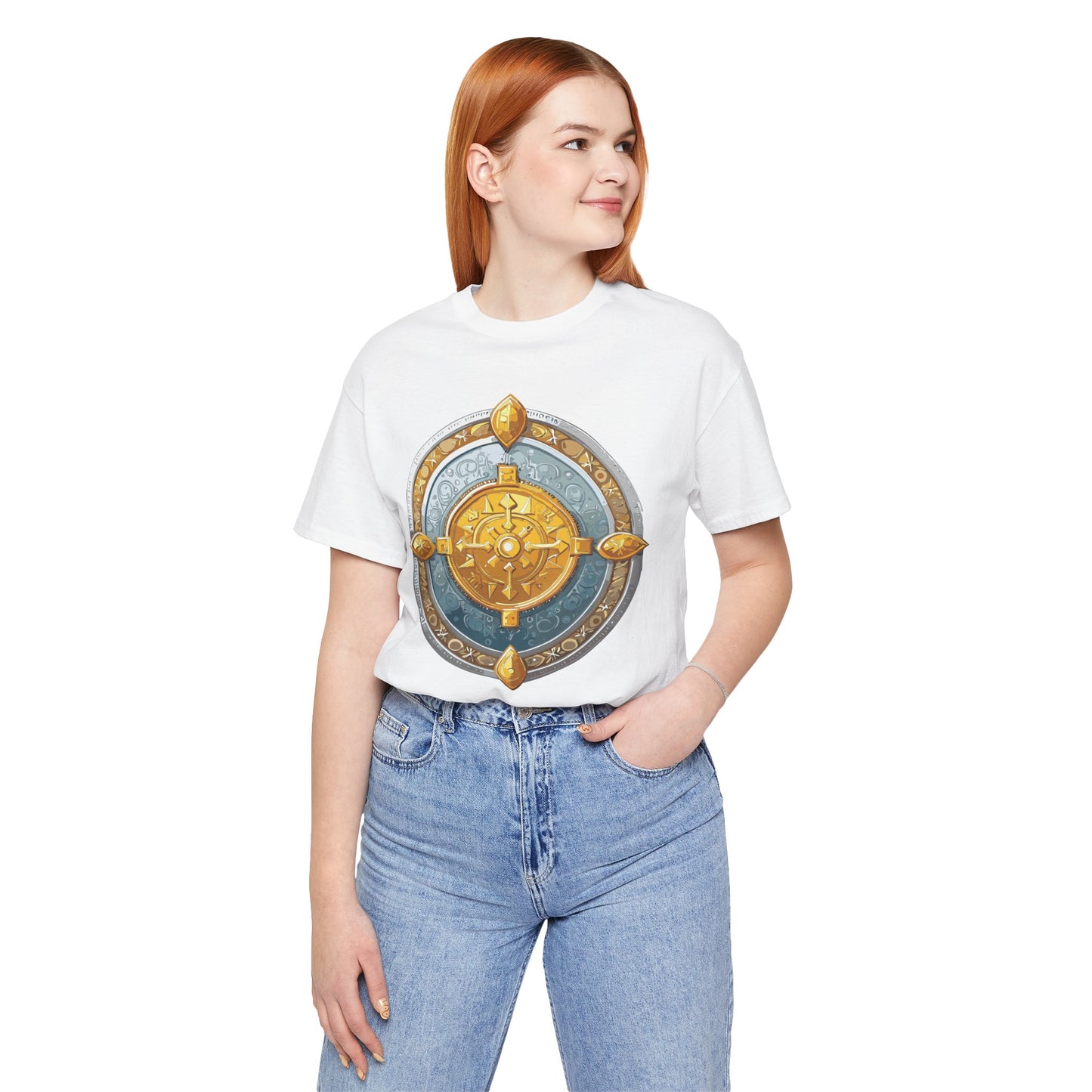 Coin Shirt, Shirt with Coin, Tee Shirt with Gold Coin, Shirt with Antique Coin