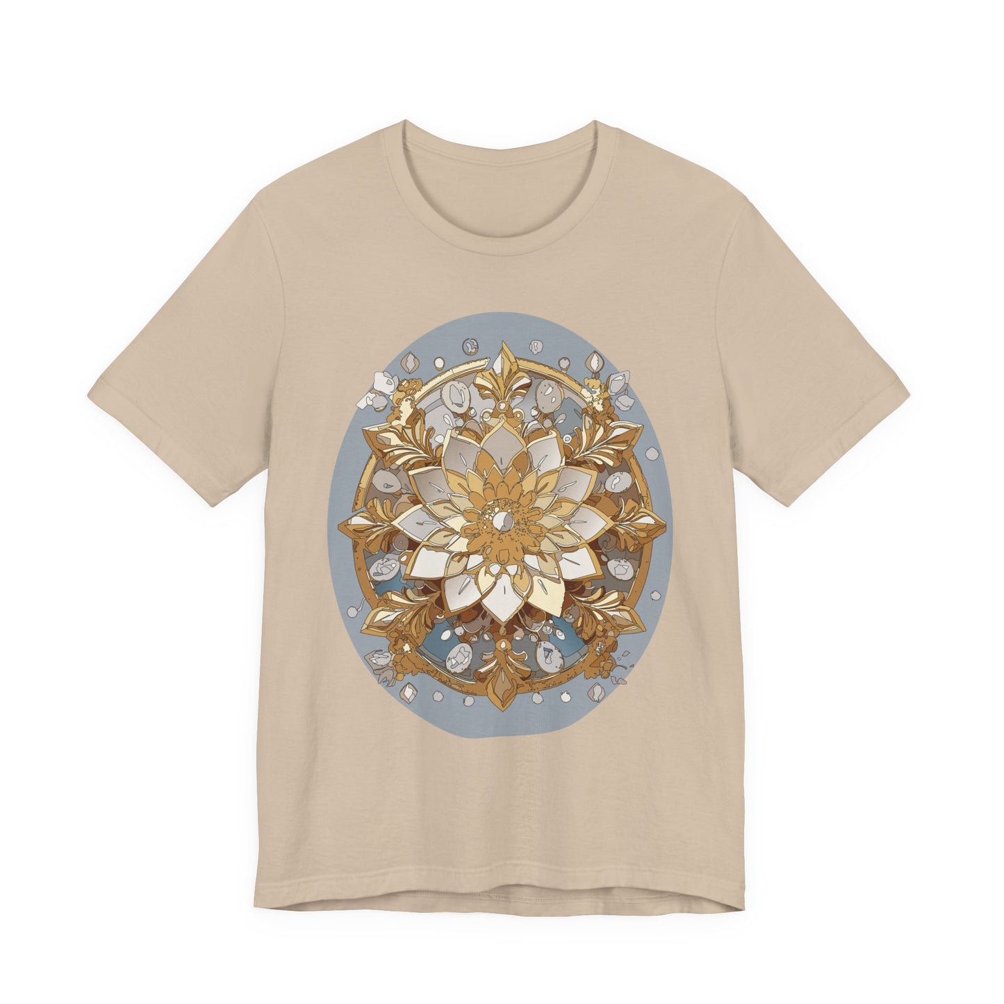 Floral Shirt, Flower Shirt, Tee Shirt with Antique Flower