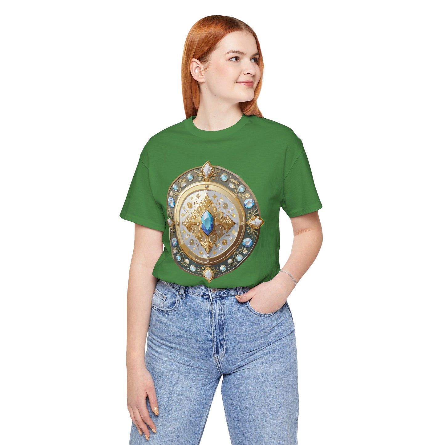 Medallion Shirt, Shirt with Medallion, Tee Shirt with Medal
