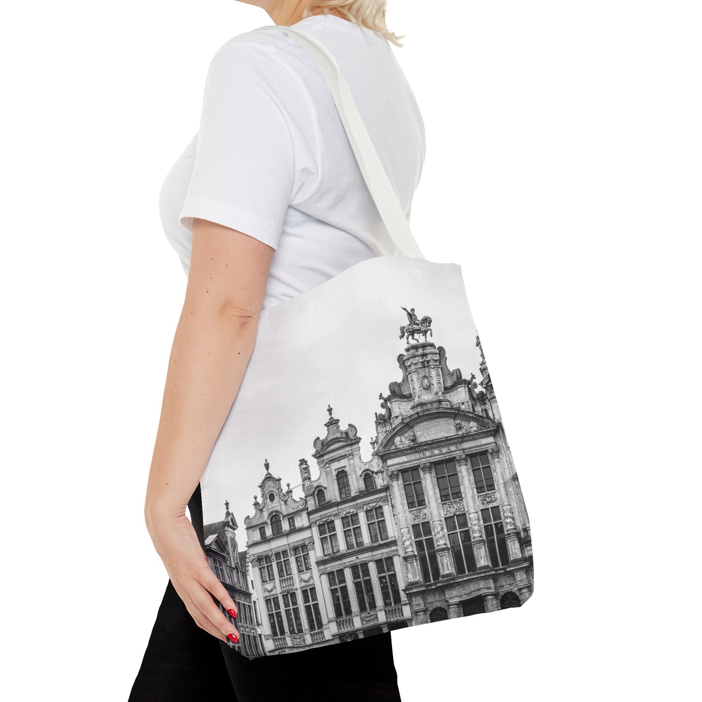 Canvas Bag with City Prints