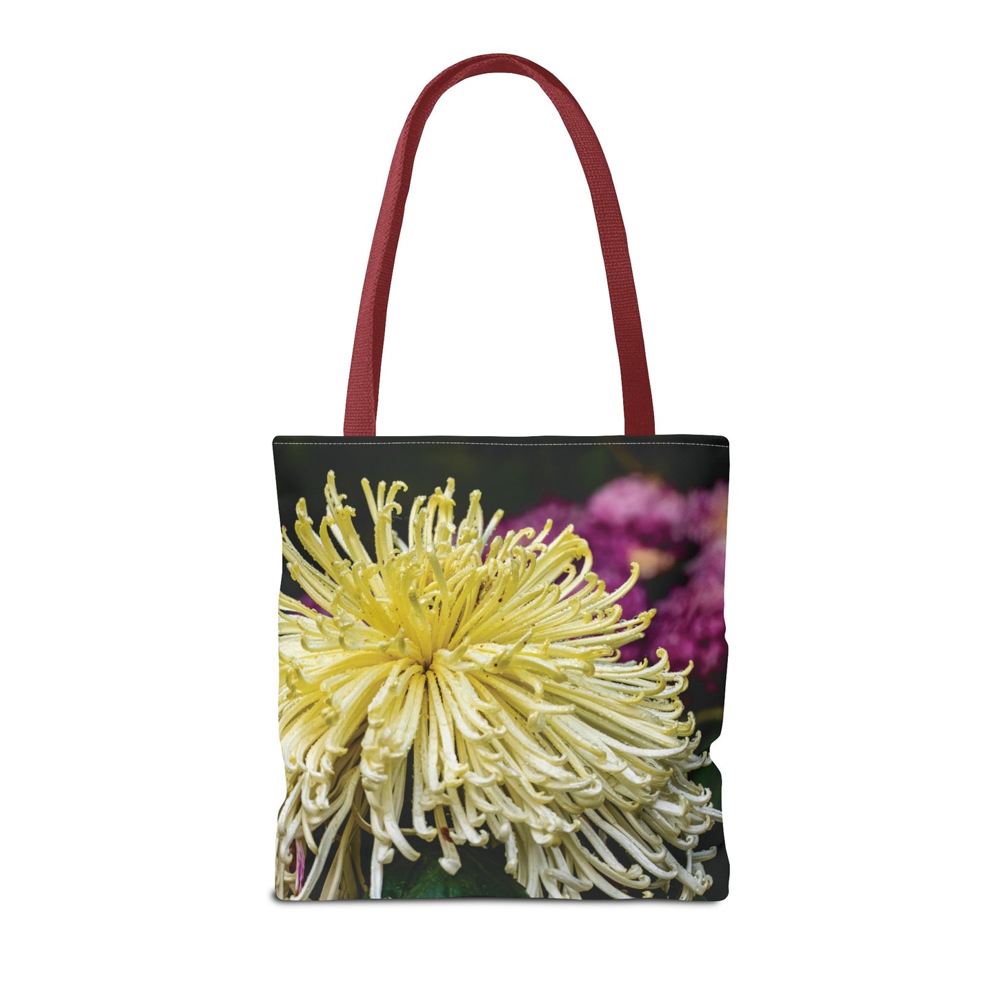 Canvas Bag with Floral Prints