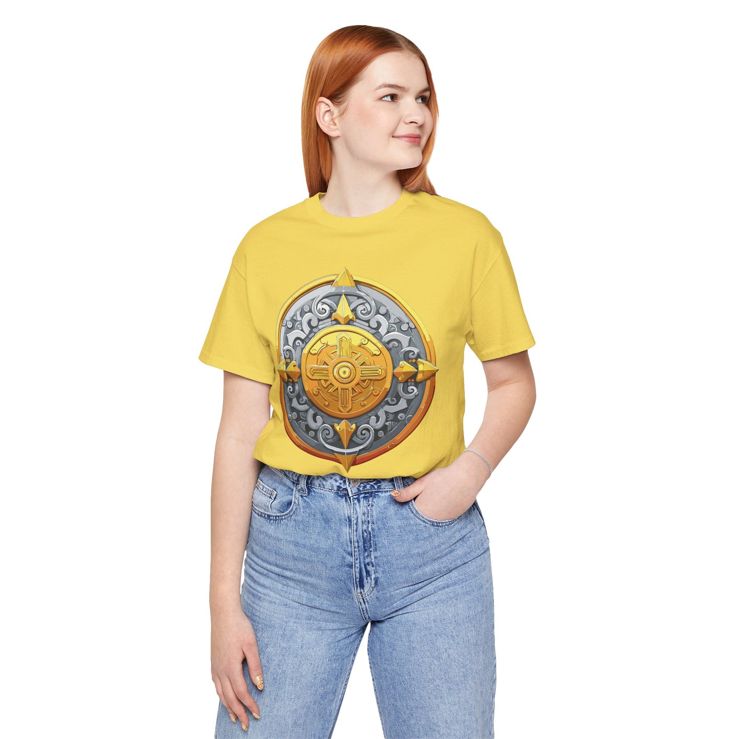 Coin Shirt, Shirt with Coin, Tee Shirt with Gold Coin, Shirt with Antique Coin