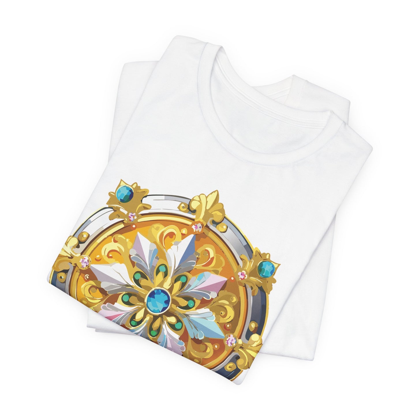 Medallion Shirt, Shirt with Medallion, Tee Shirt with Medal