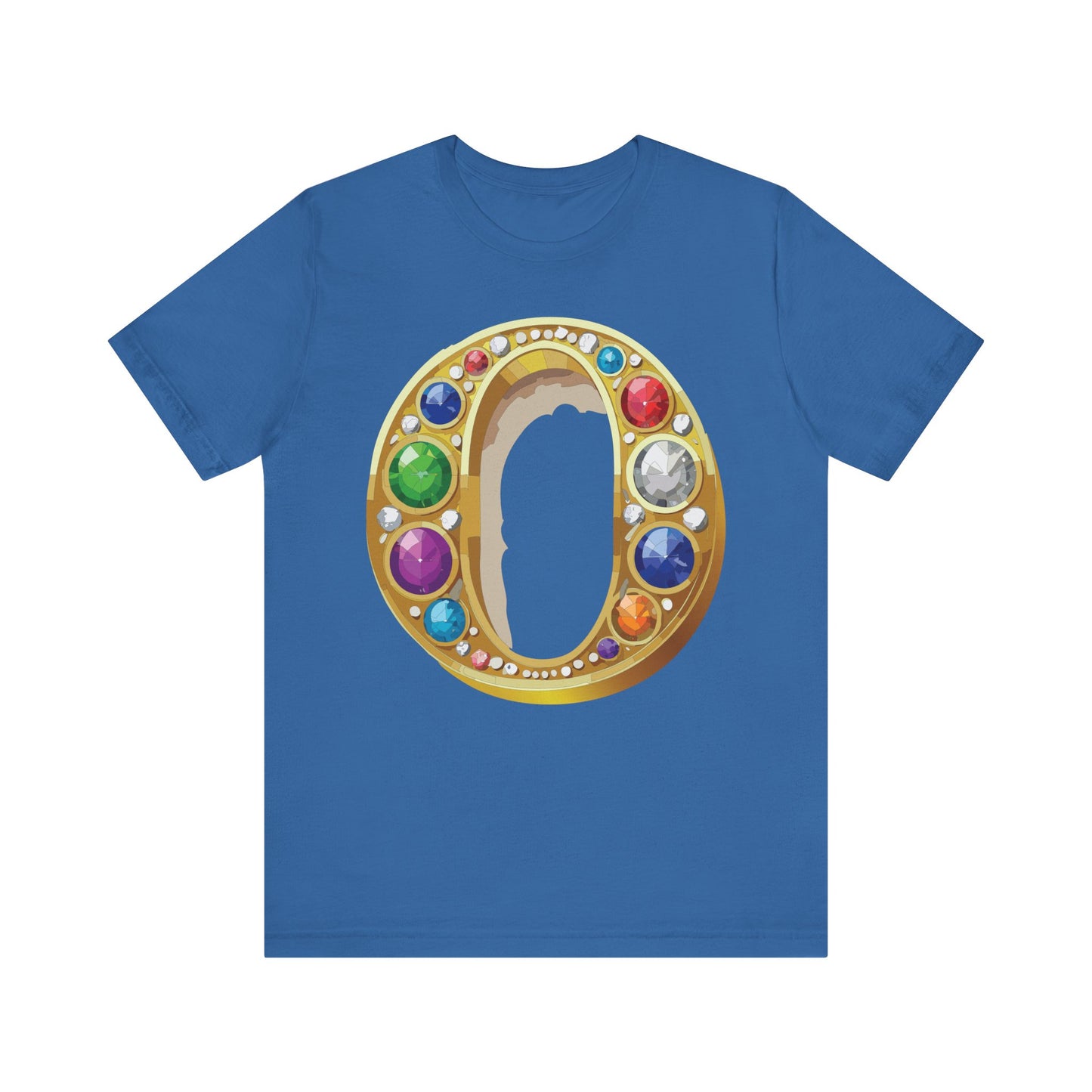 Letter Shirt, Shirt with Letters, Tee Shirt with Gold Letter, Shirt with Antique Letters