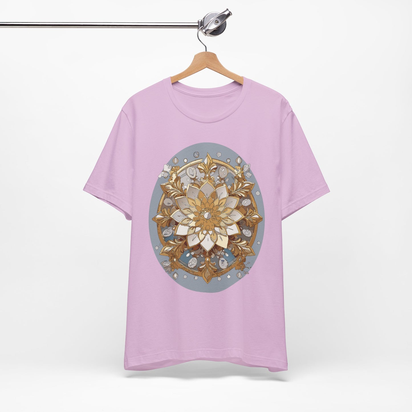 Floral Shirt, Flower Shirt, Tee Shirt with Antique Flower