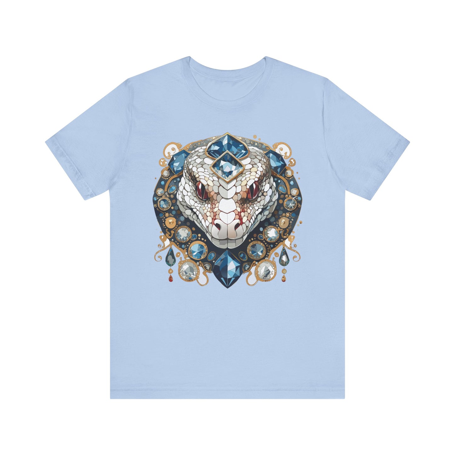 Animal Shirt, Shirt with Animal, Tee Shirt with Gold Animal Medal, Shirt with Antique Animal Medallion