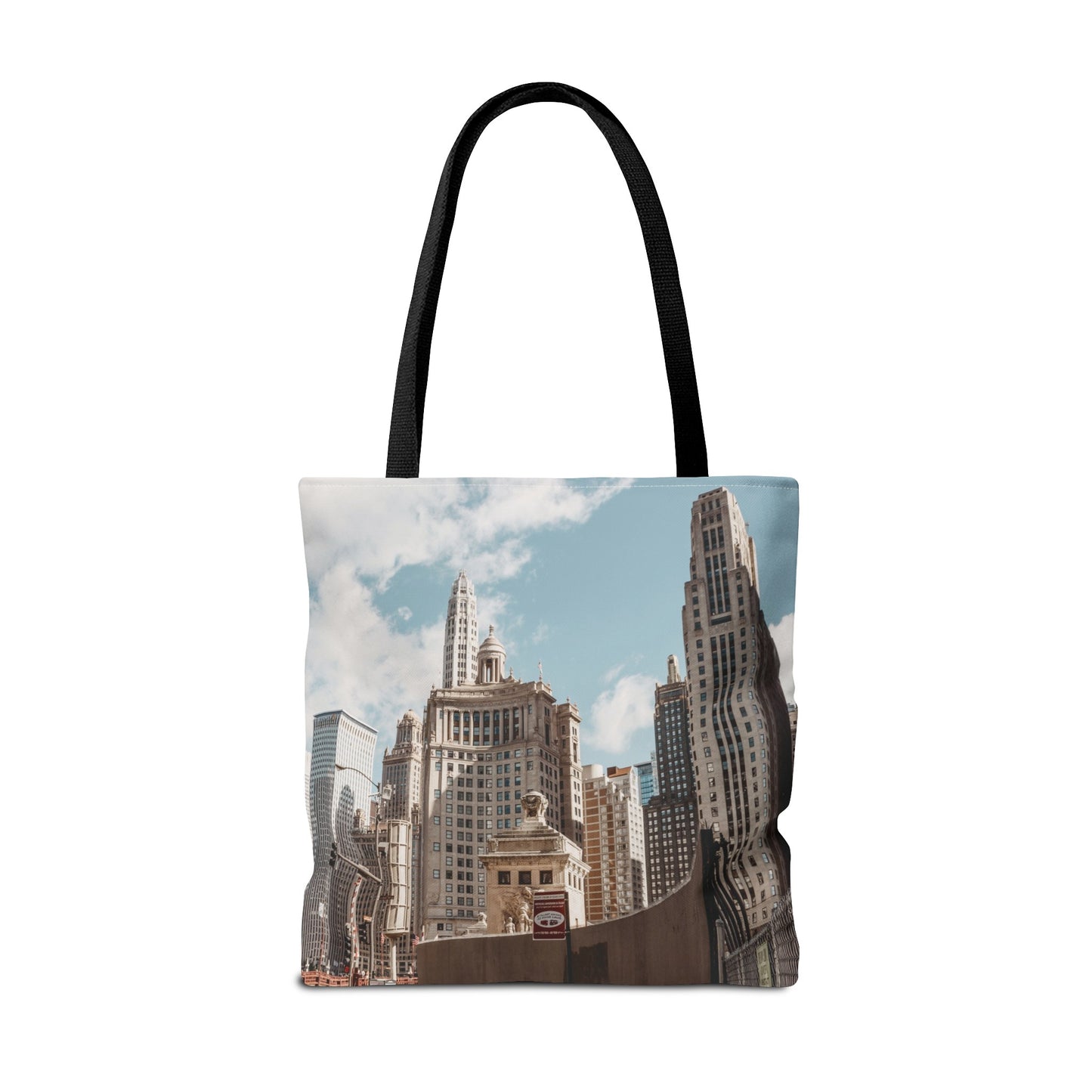 Canvas Bag with City Prints