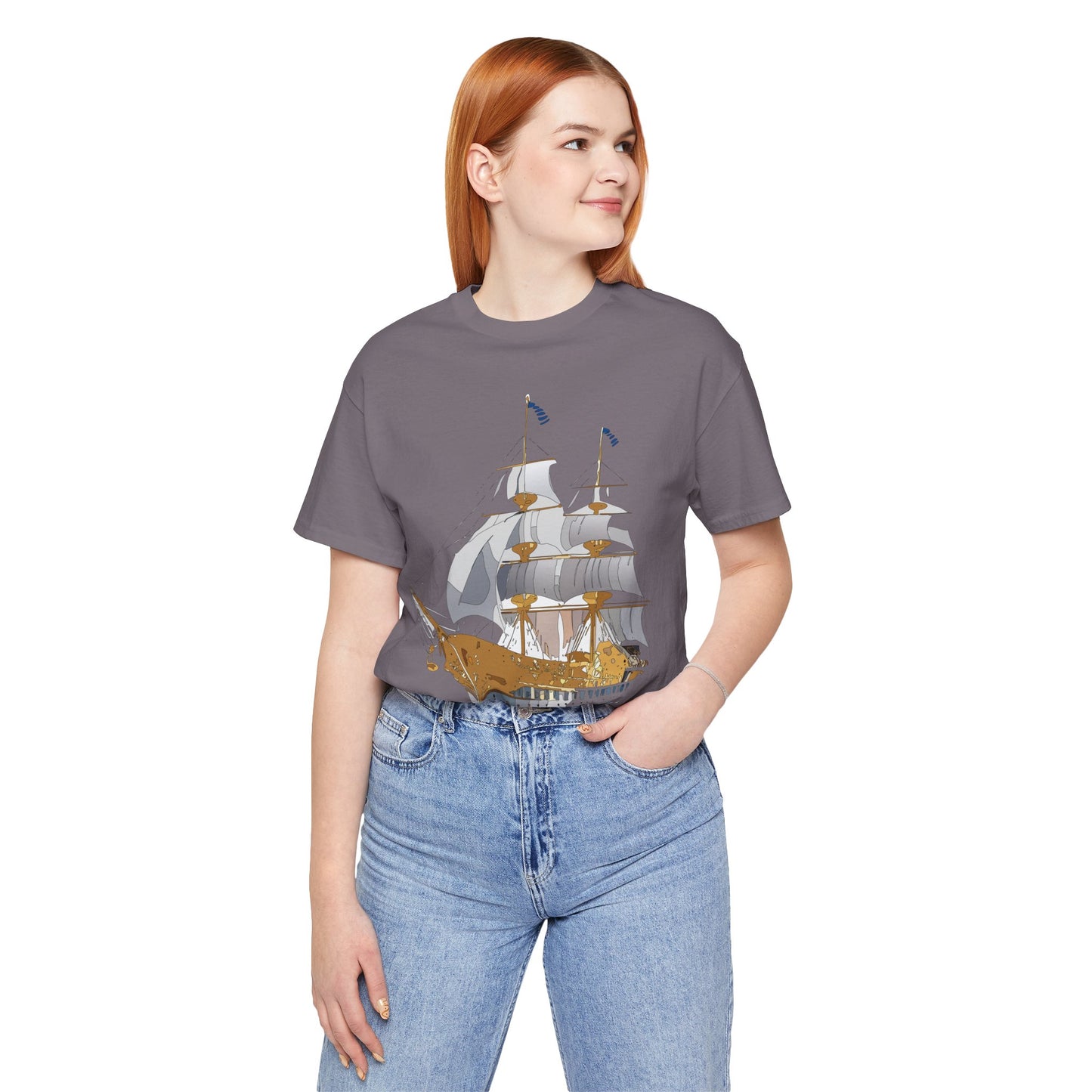 Ship Shirt, Shirt with Ship, Tee shirt with Ship