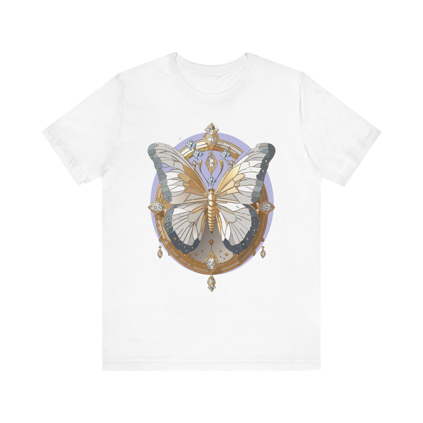 Butterfly Shirt, Shirt with Butterfly, Tee Shirt with Antique Butterfly