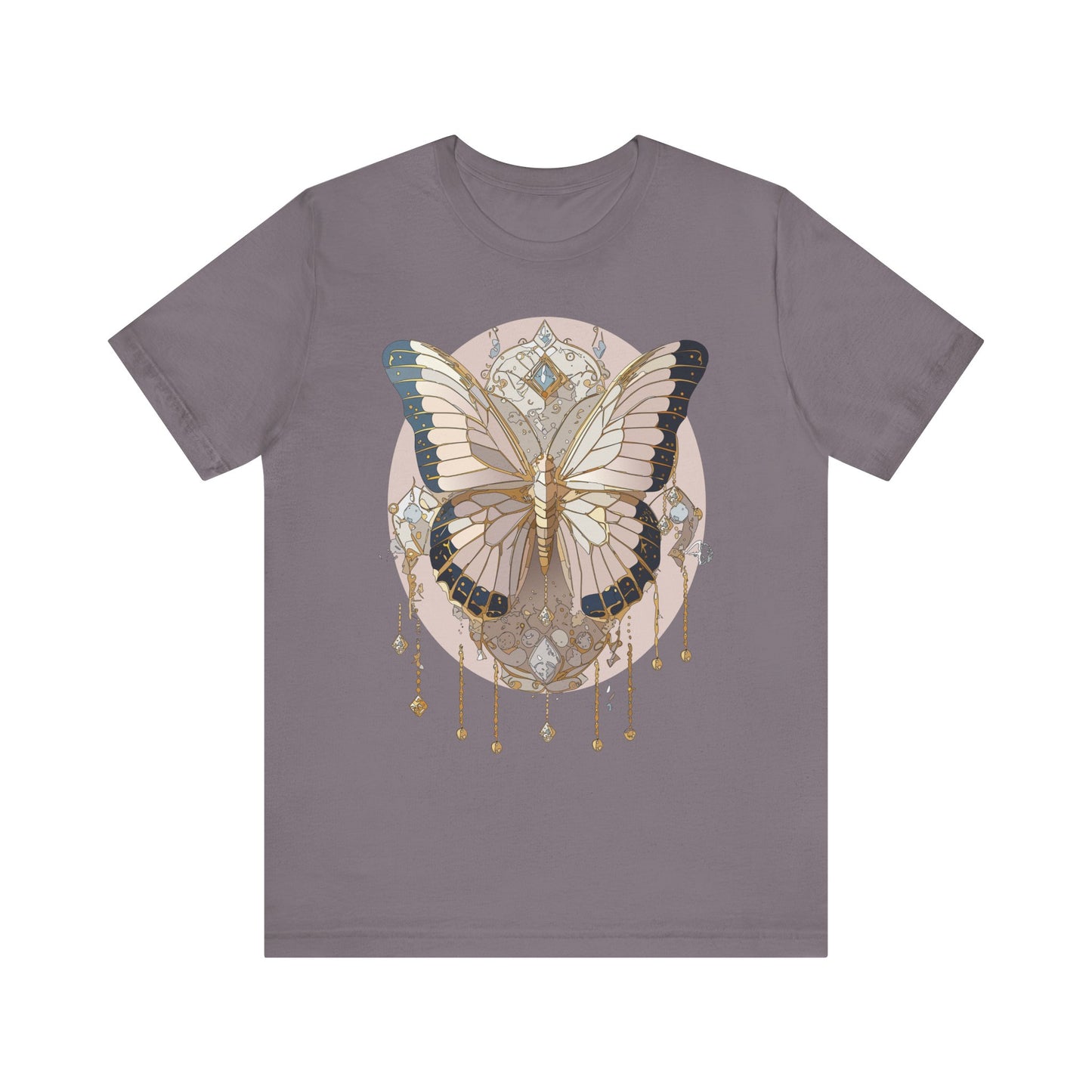 Butterfly Shirt, Shirt with Butterfly, Tee Shirt with Antique Butterfly