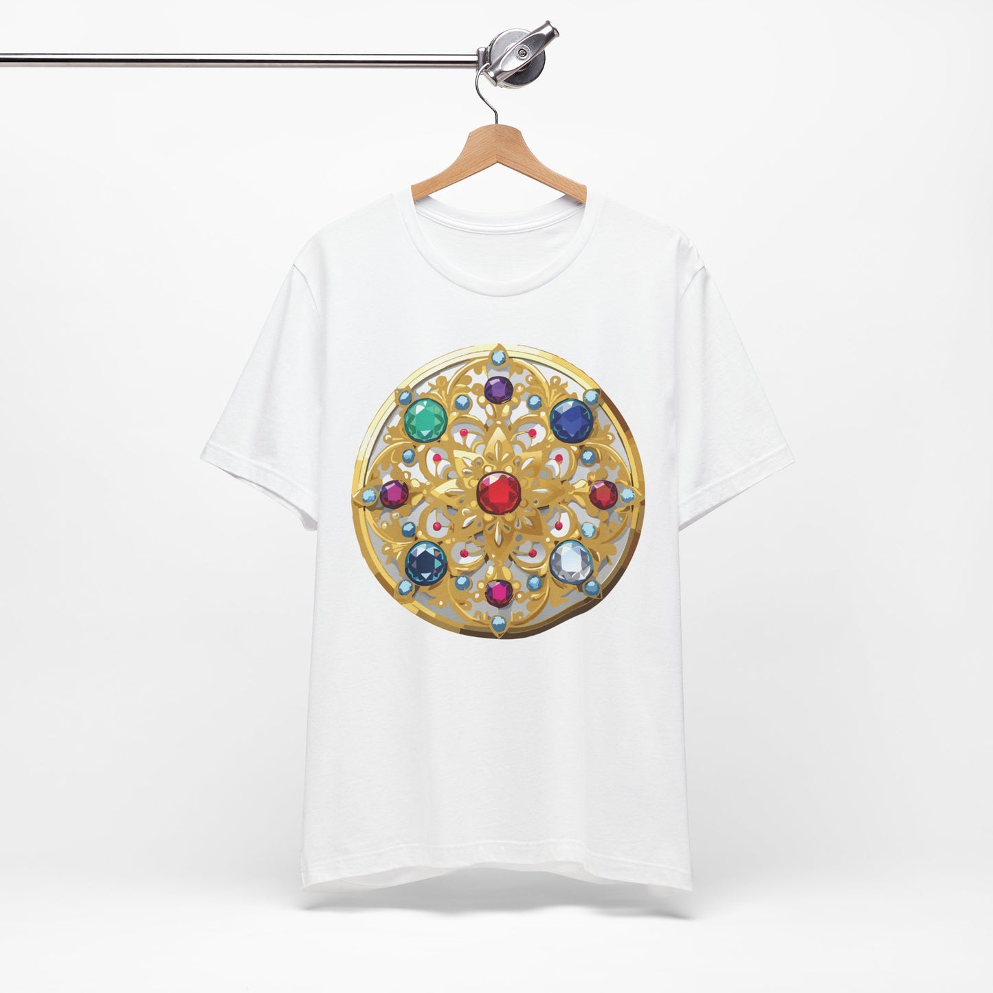 Medallion Shirt, Shirt with Medallion, Tee Shirt with Medal