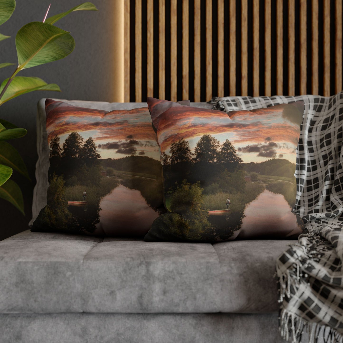 Landscape Pillow Cover
