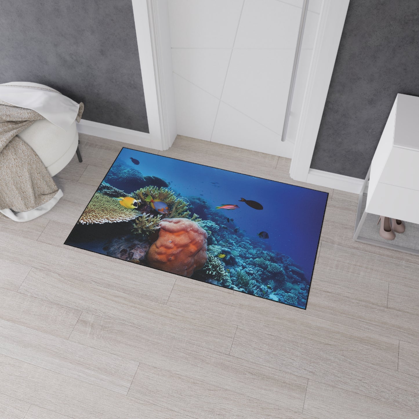 Heavy Duty Floor Mat - Deep Ocean