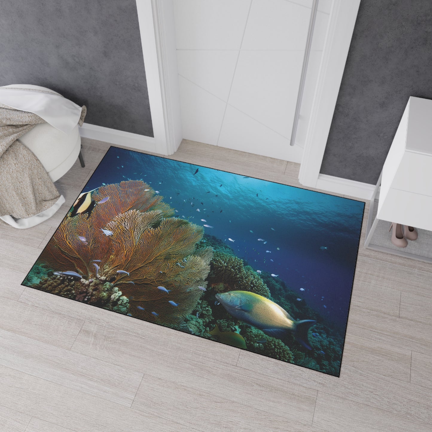 Heavy Duty Floor Mat -Deep Ocean