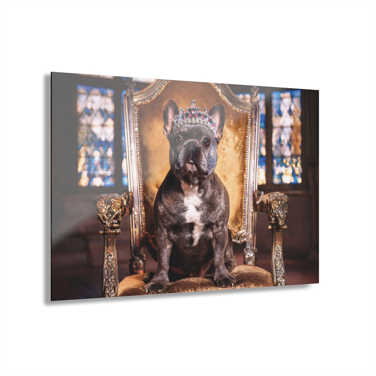 Crown Dog Wall Decor, Wall Art Decor with Animals 2