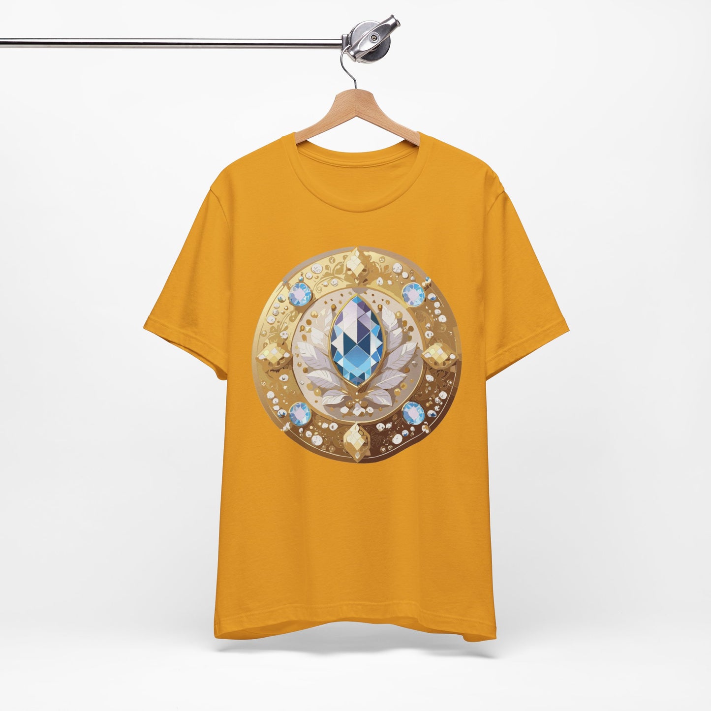 Medallion Shirt, Shirt with Medallion, Tee Shirt with Medal