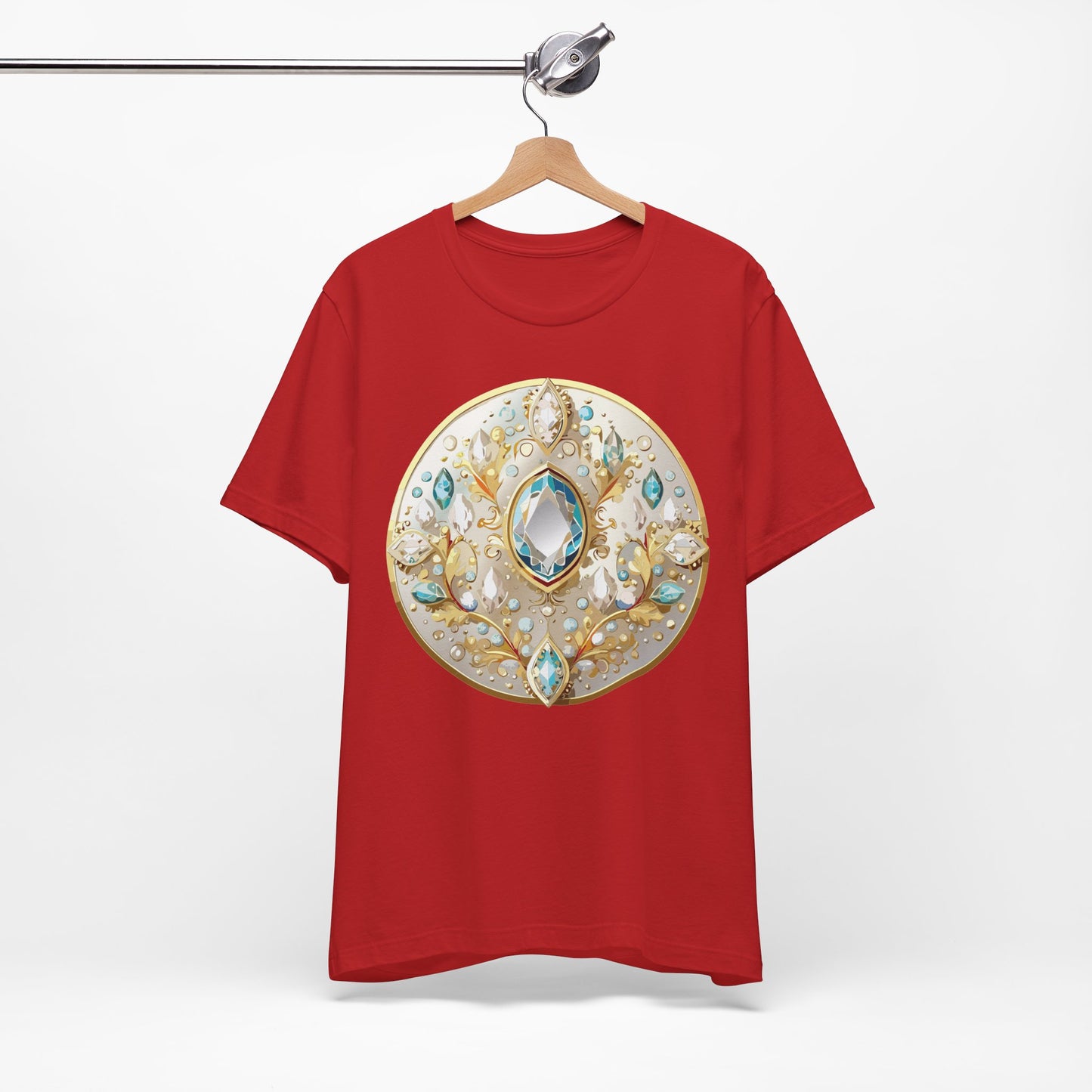 Medallion Shirt, Shirt with Medallion, Tee Shirt with Medal