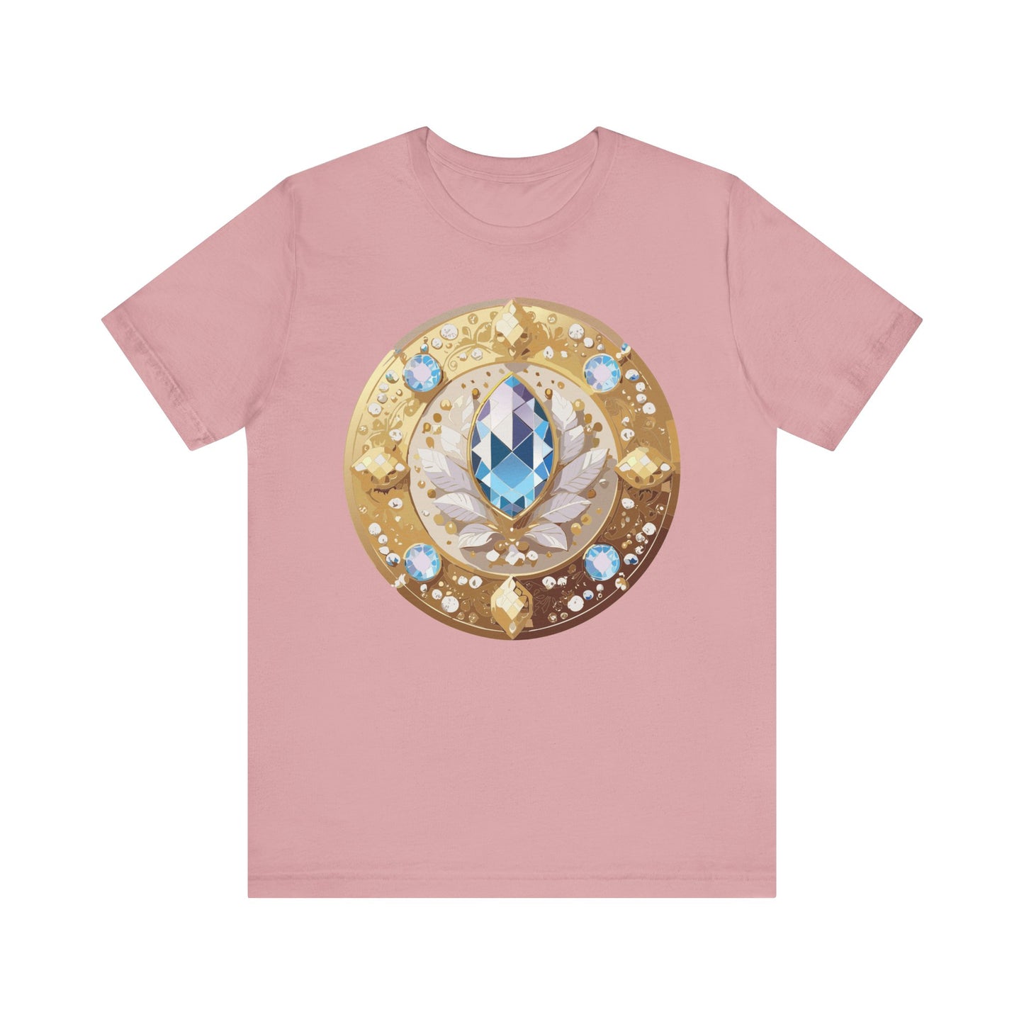 Medallion Shirt, Shirt with Medallion, Tee Shirt with Medal