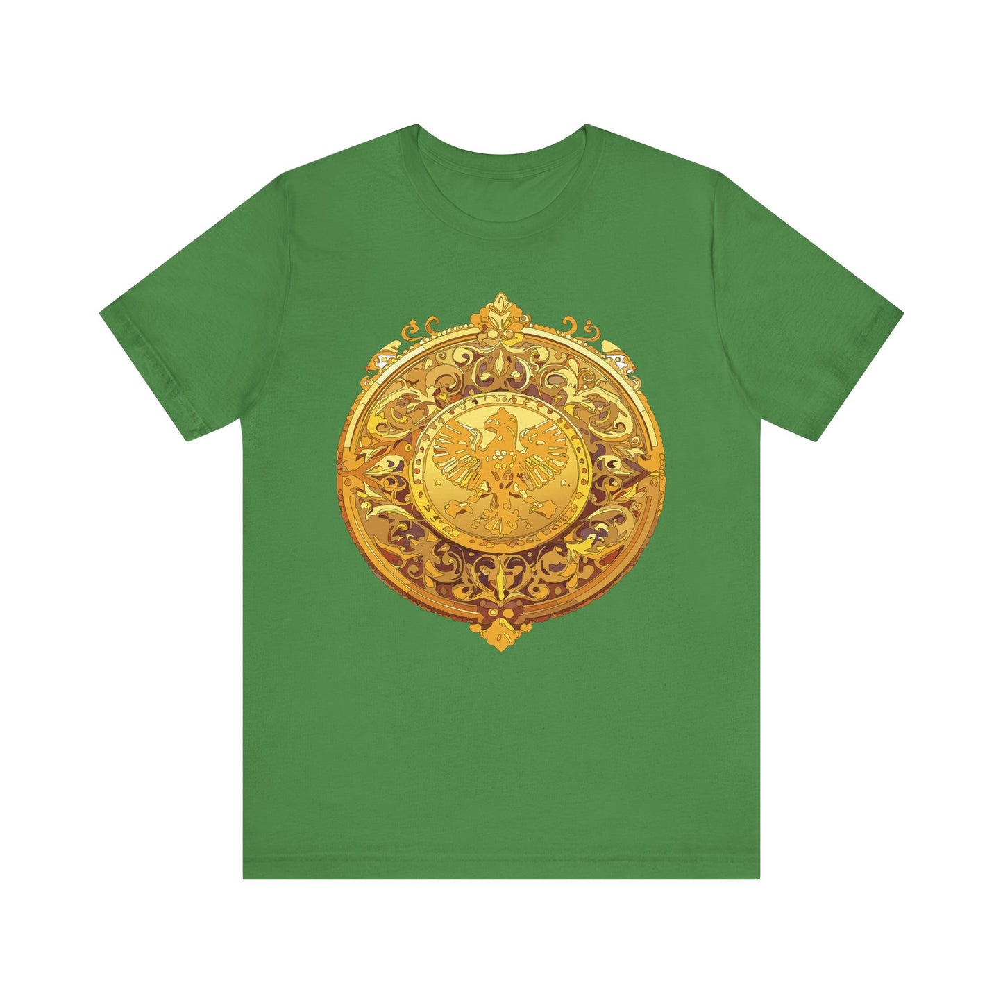 Coin Shirt, Shirt with Coin, Tee Shirt with Gold Coin, Shirt with Antique Coin