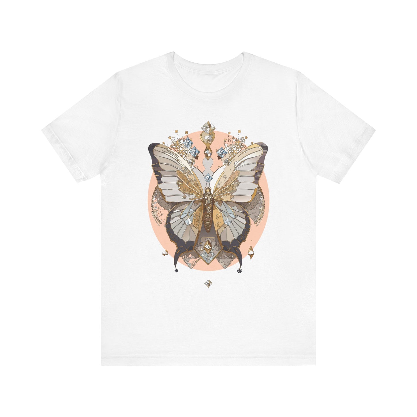 Butterfly Shirt, Shirt with Butterfly, Tee Shirt with Antique Butterfly