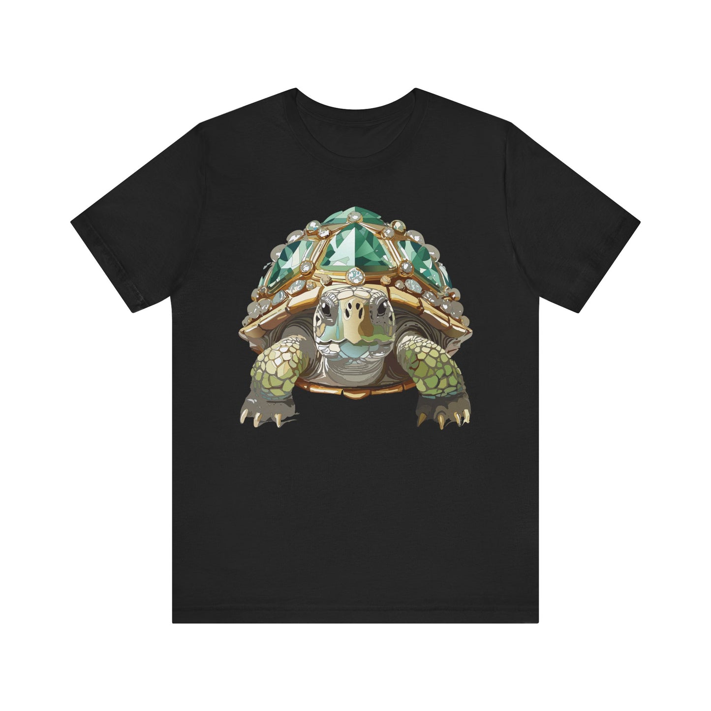 Animal Shirt, Shirt with Animal, Tee Shirt with Gold Animal Medal, Shirt with Antique Animal Medallion