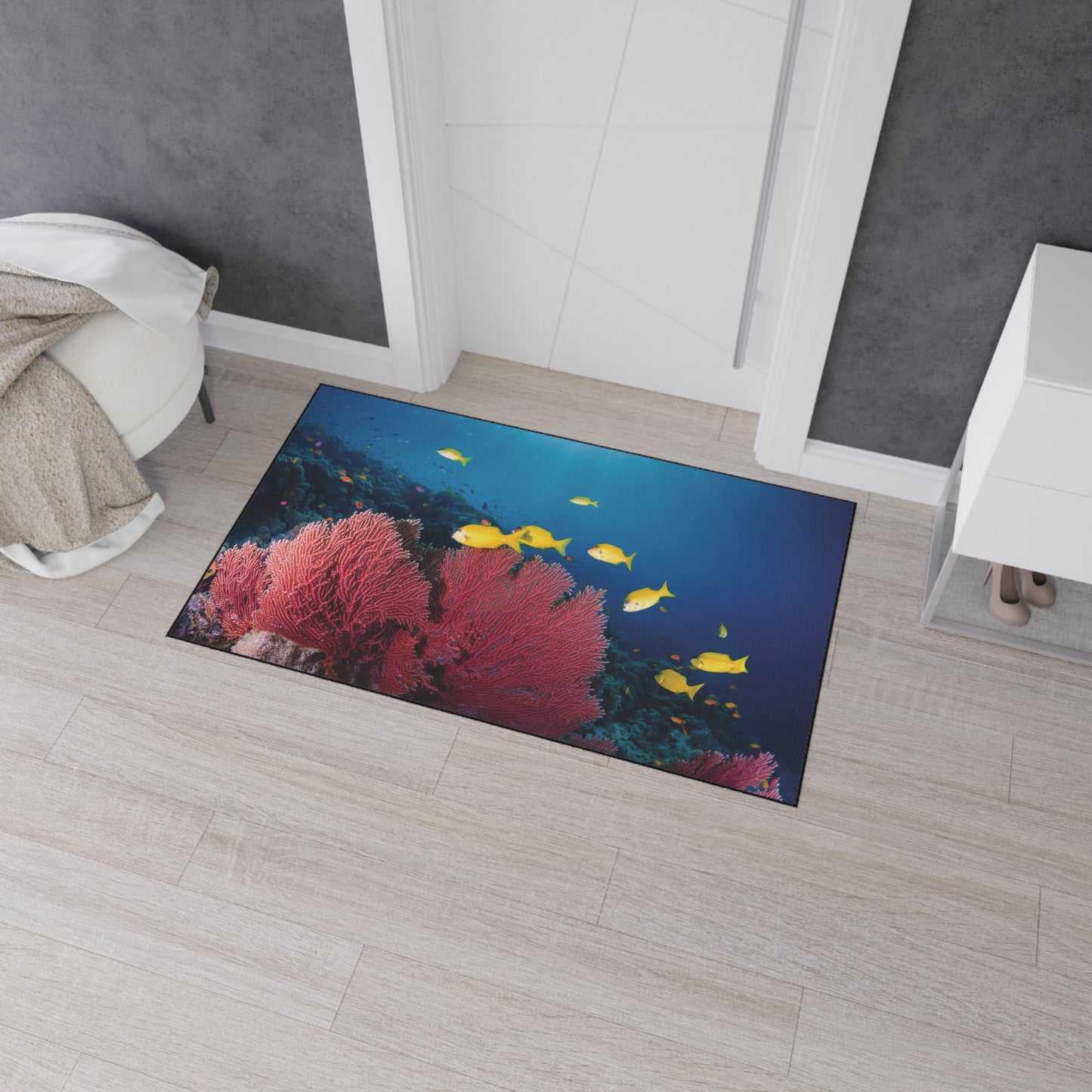 Heavy Duty Floor Mat - Deep Ocean