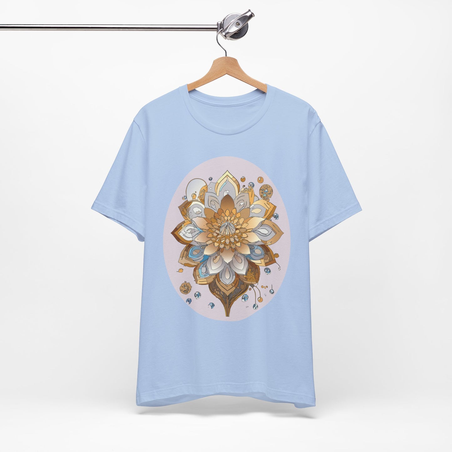 Floral Shirt, Flower Shirt, Tee Shirt with Antique Flower