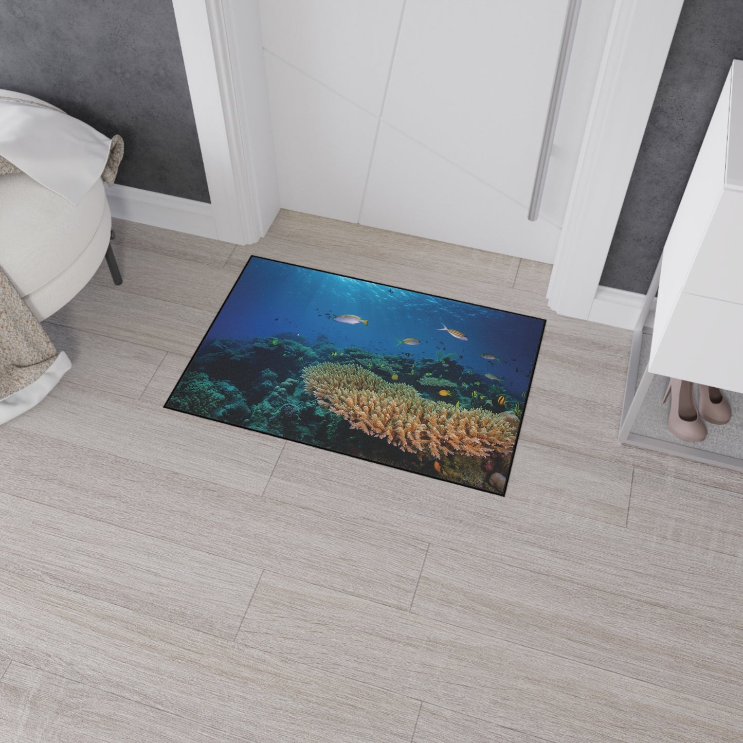 Heavy Duty Floor Mat -Deep Ocean