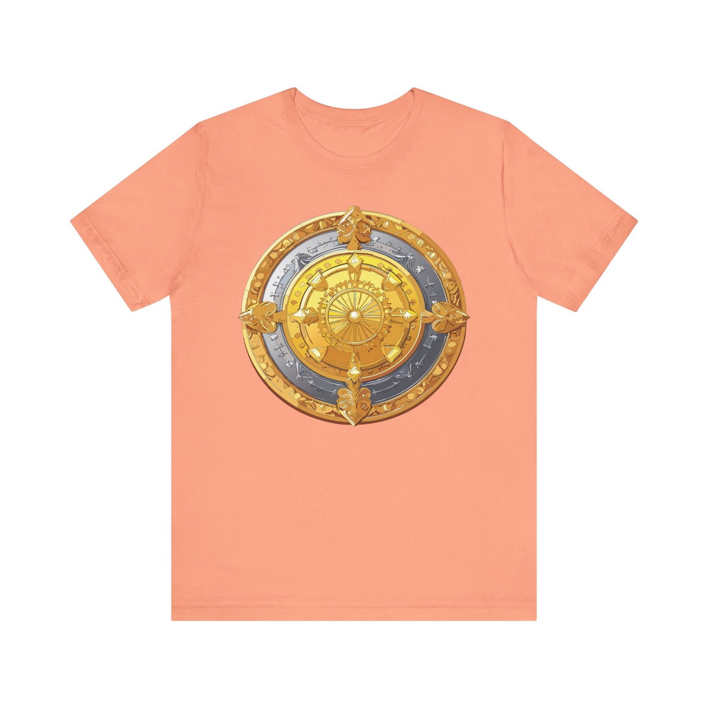 Coin Shirt, Shirt with Coin, Tee Shirt with Gold Coin, Shirt with Antique Coin