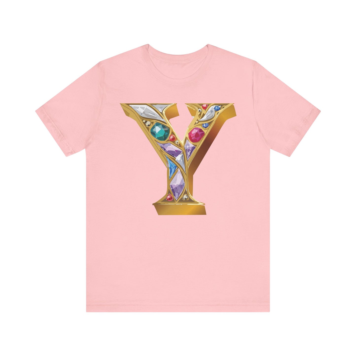 Letter Shirt, Shirt with Letters, Tee Shirt with Gold Letter, Shirt with Antique Letters