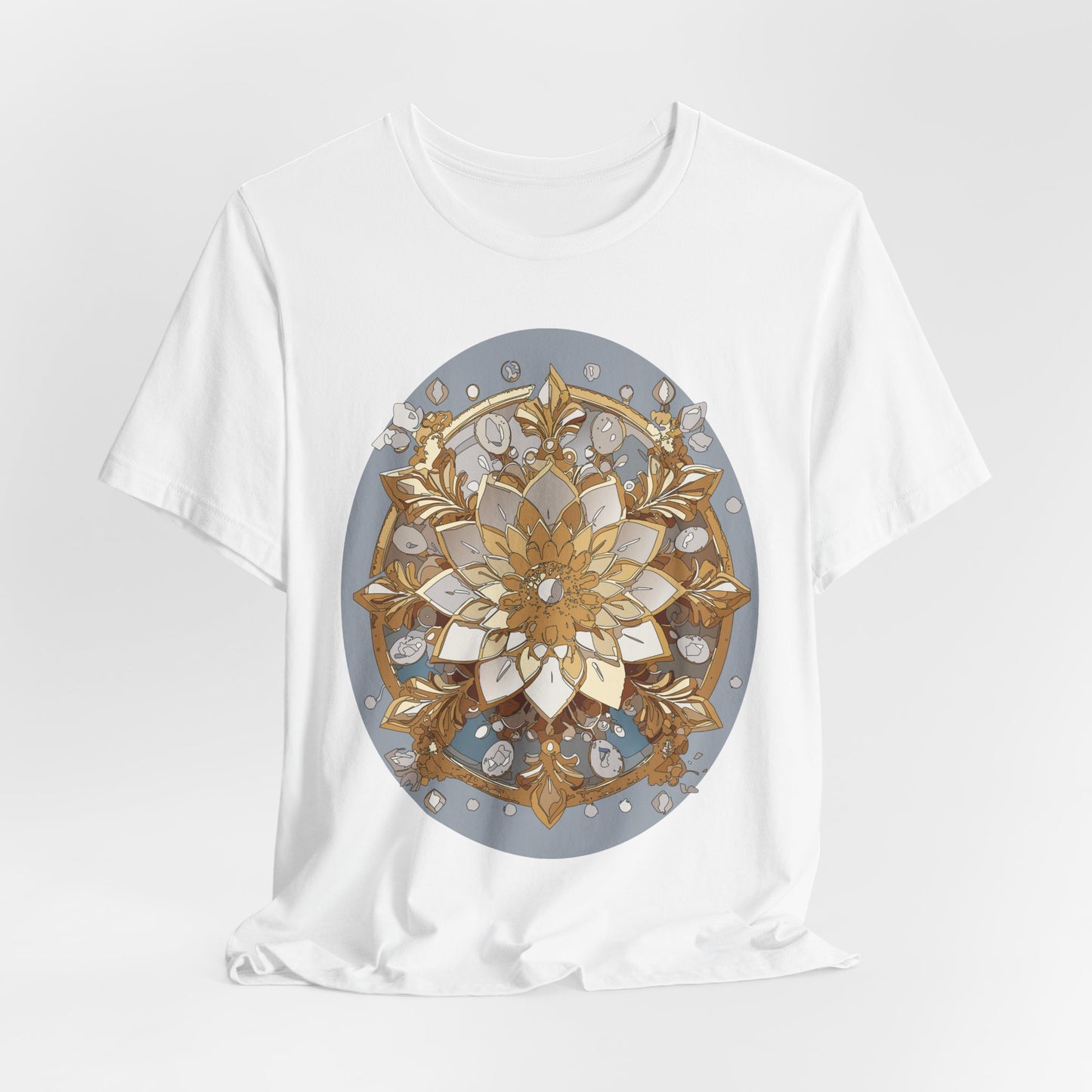 Floral Shirt, Flower Shirt, Tee Shirt with Antique Flower