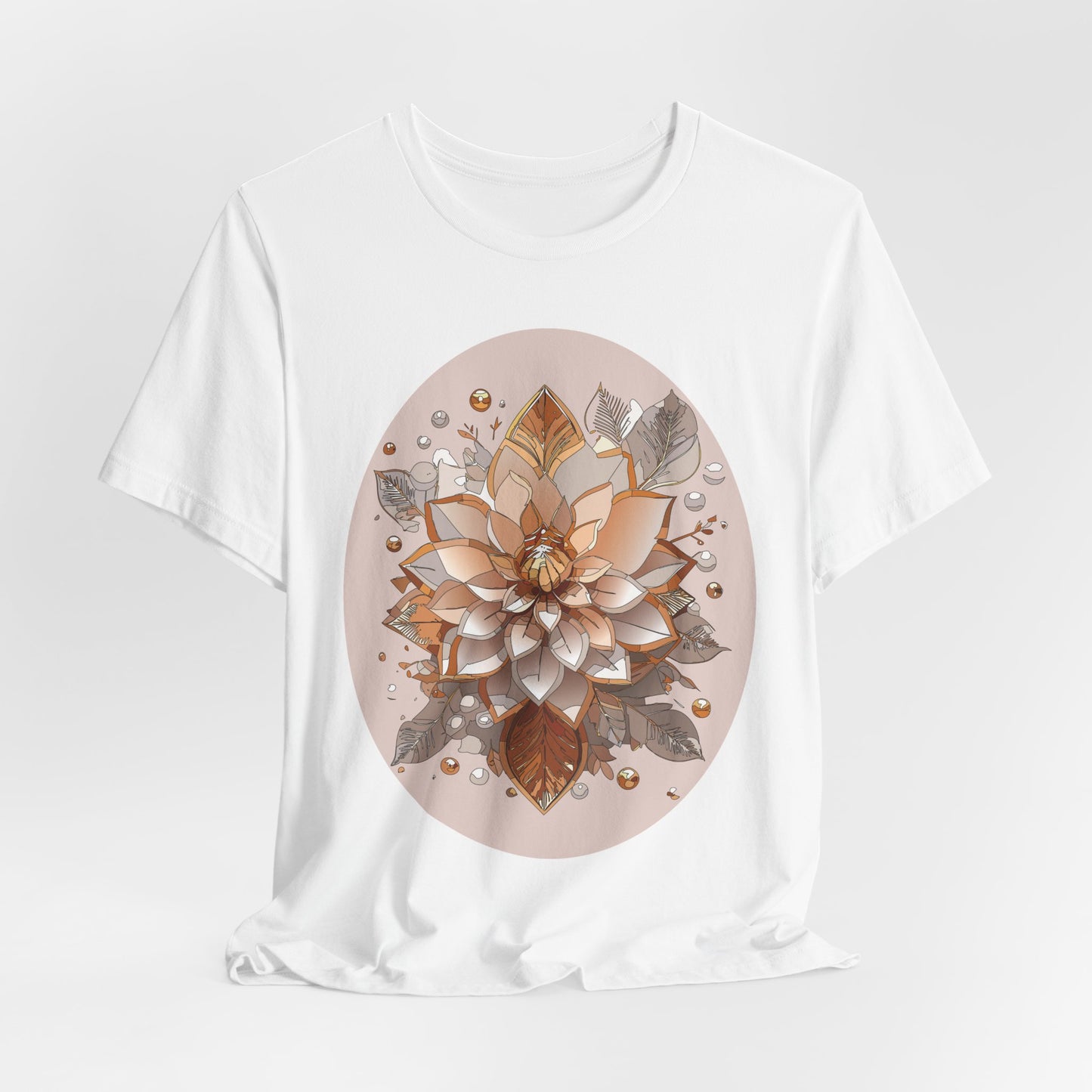 Floral Shirt, Flower Shirt, Tee Shirt with Antique Flower