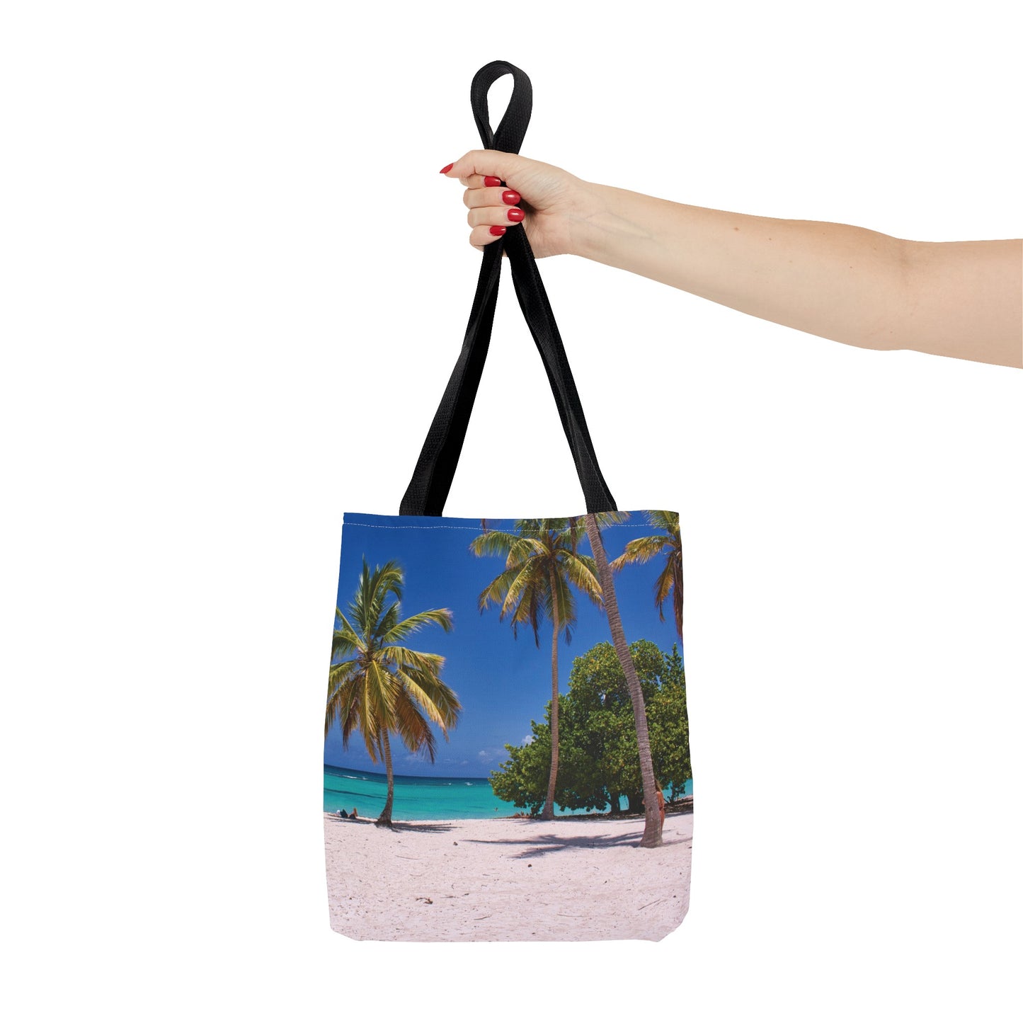 Canvas Bag with Beach Prints