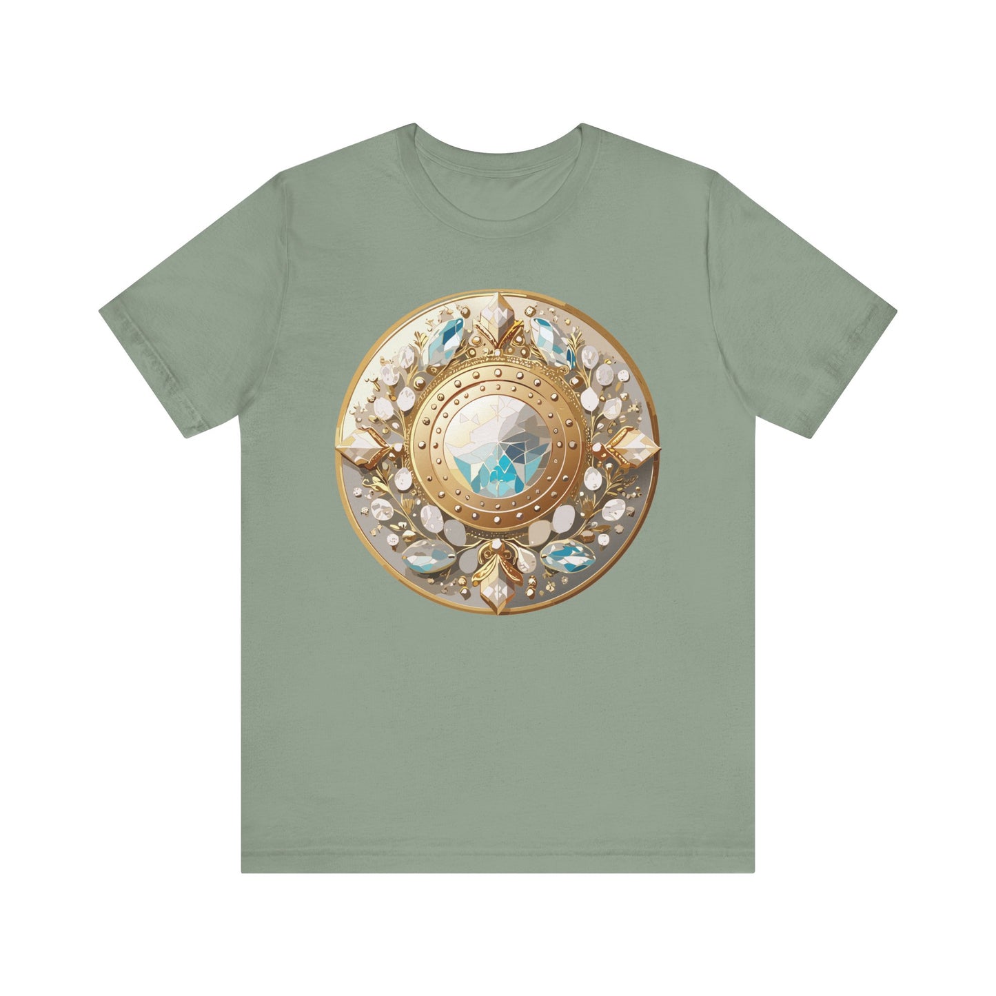 Medallion Shirt, Shirt with Medallion, Tee Shirt with Medal