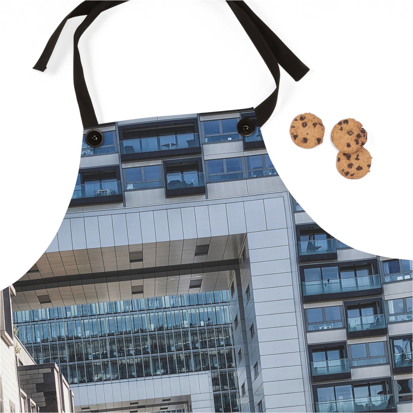 Apron with City print