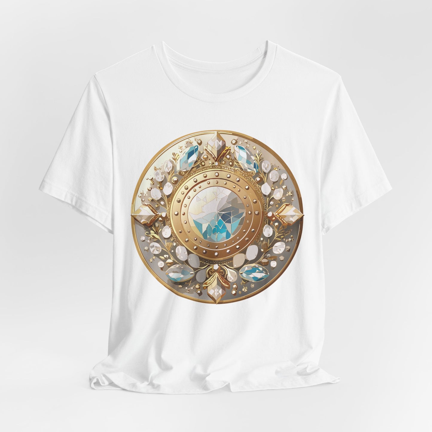 Medallion Shirt, Shirt with Medallion, Tee Shirt with Medal